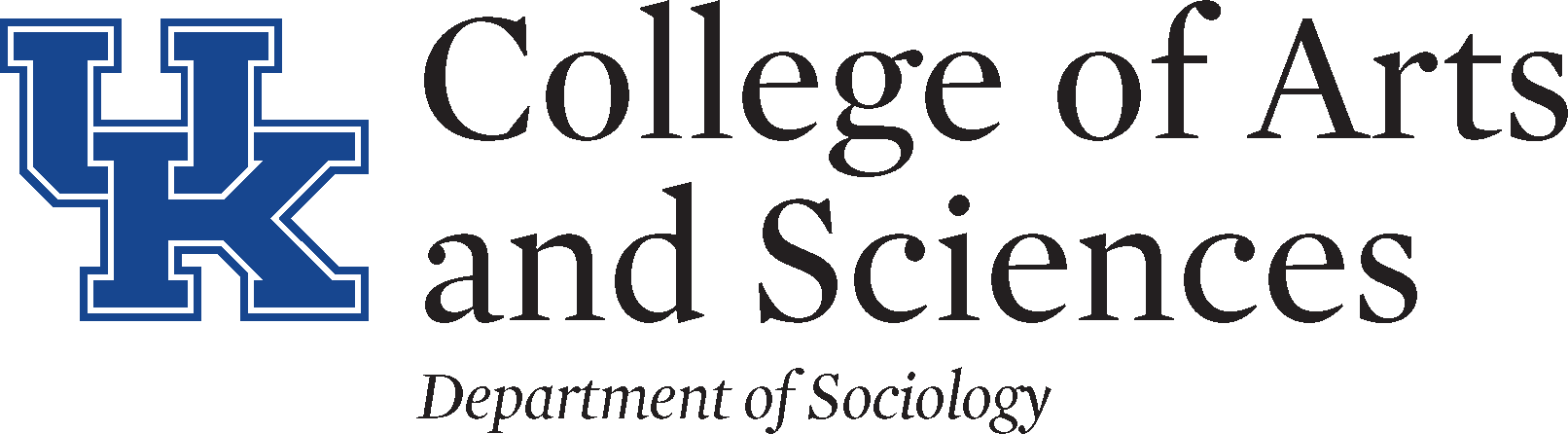 UK College of A&S - Department of Sociology Logo